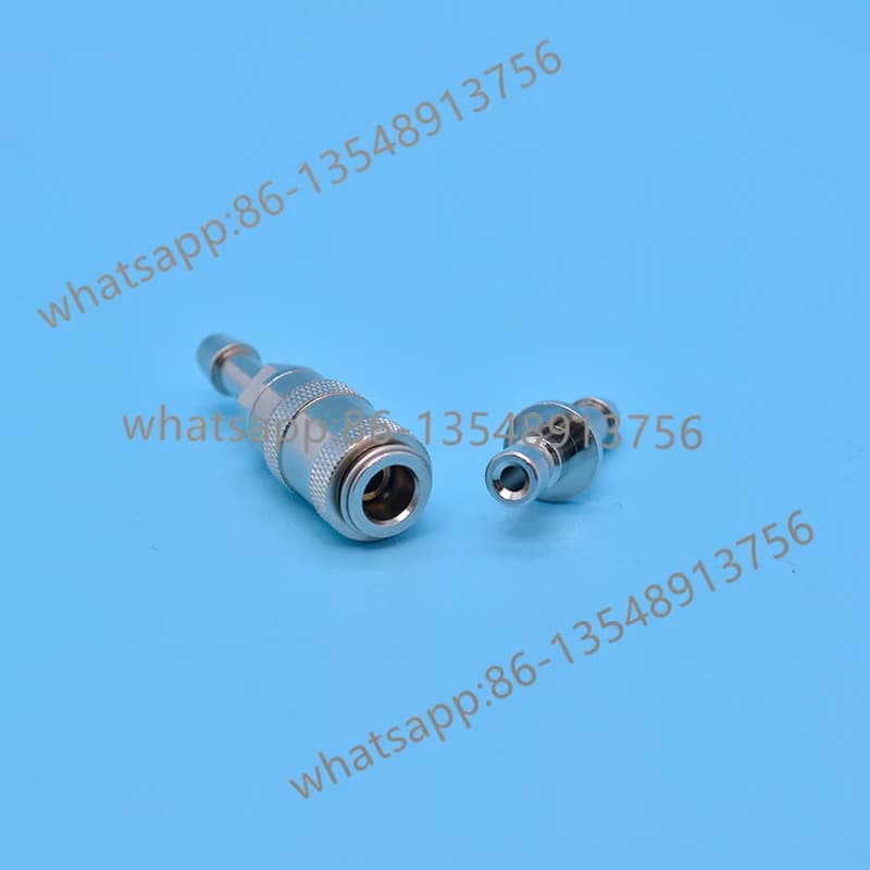 Monitor Manicotto pressione arteriosa Manicotto giunto metallico Connettore vie aeree Maschio Femmina Vendite dirette in fabbrica