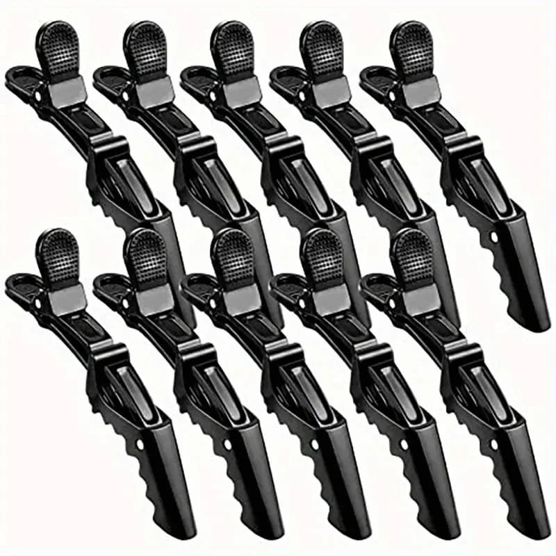 5-30 Pieces Plastic Anti-slip, Black and Pink Hair Clips, Resistant, Hair and Styling Accessories for Women and Men