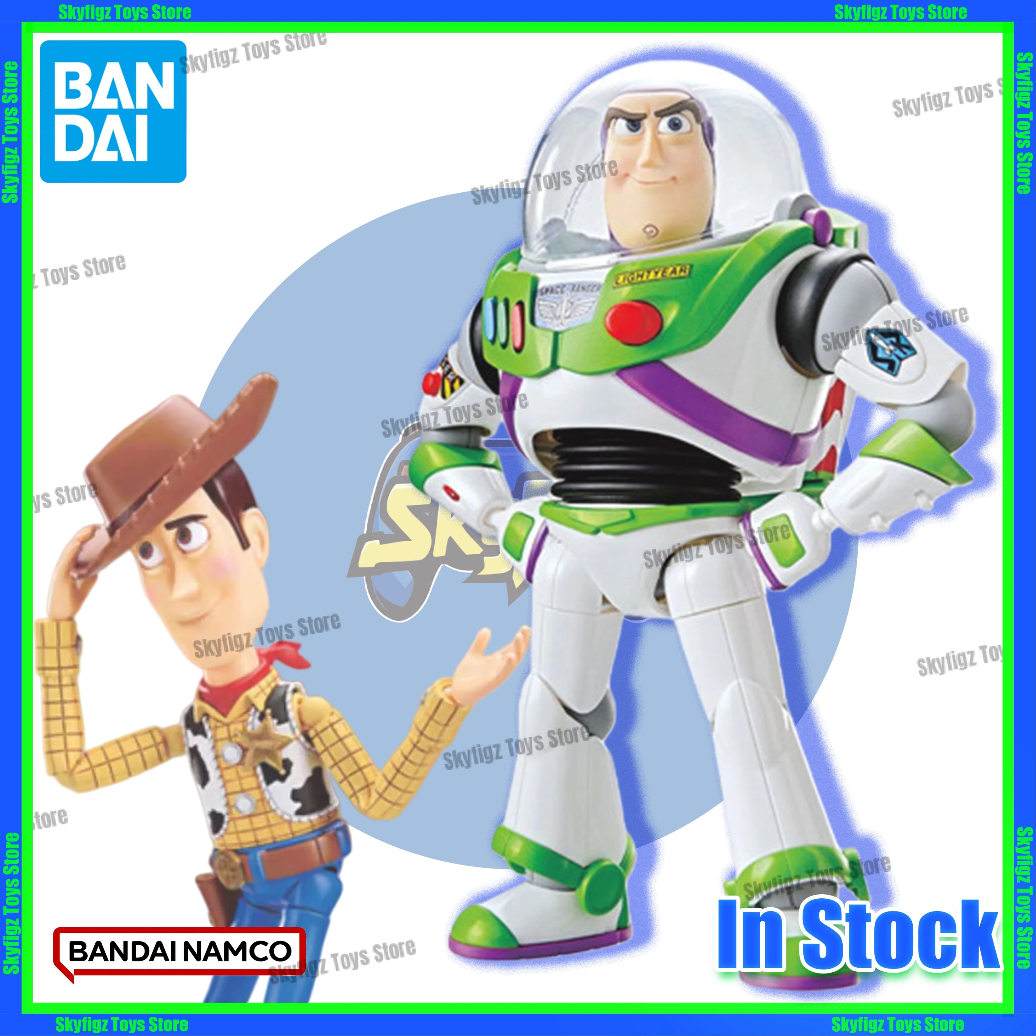 Disponibile Modello Bandai FRS Toy Story 4 Buzz Lightyear e Woody il Sceriffo, Action Figure Assemblabile da Collezione, Regalo