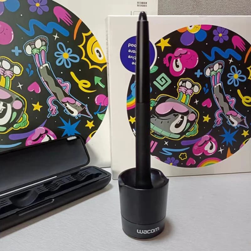1Pc Pen Stand Holder for Drawing Tablets Pens Intuos Pens Pro Pen2 / 3D / Slim KP-501E LP-190 / LP-1100 / DTC-133.