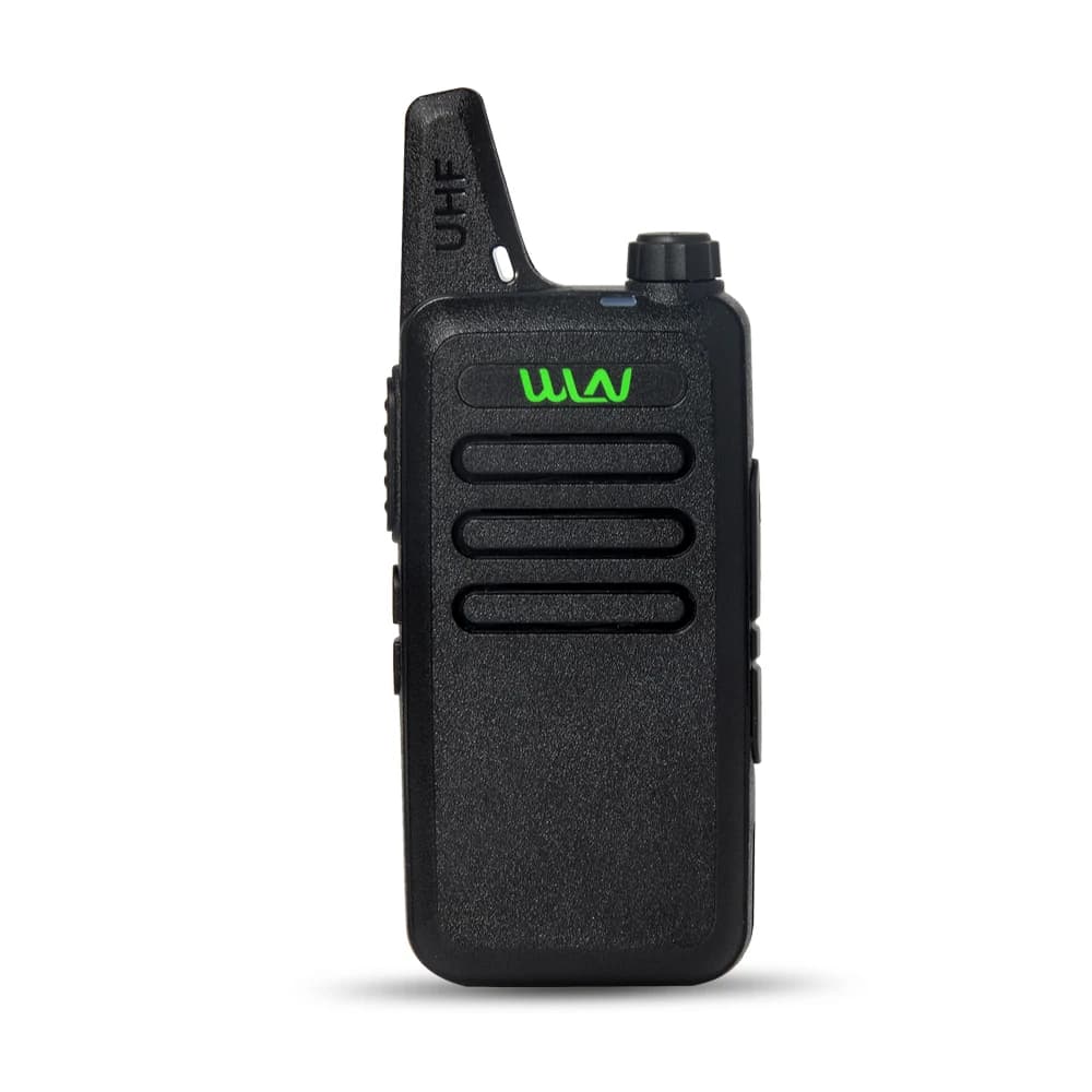 Ricetrasmettitore Portatile UHF KD-C1 2W/0.5W Mini Walkie Talkie 400-480MHZ Radio Analogica FM con Portata di 5km per Comunicazioni in Auto