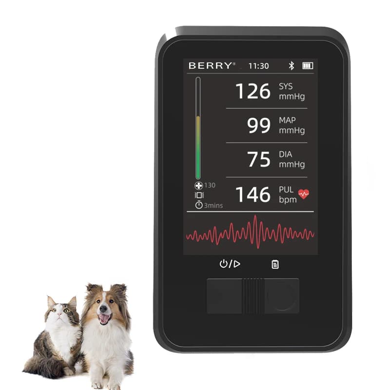 BERRY Last professional BP measuring device for blood pressure monitor for veterinary animals