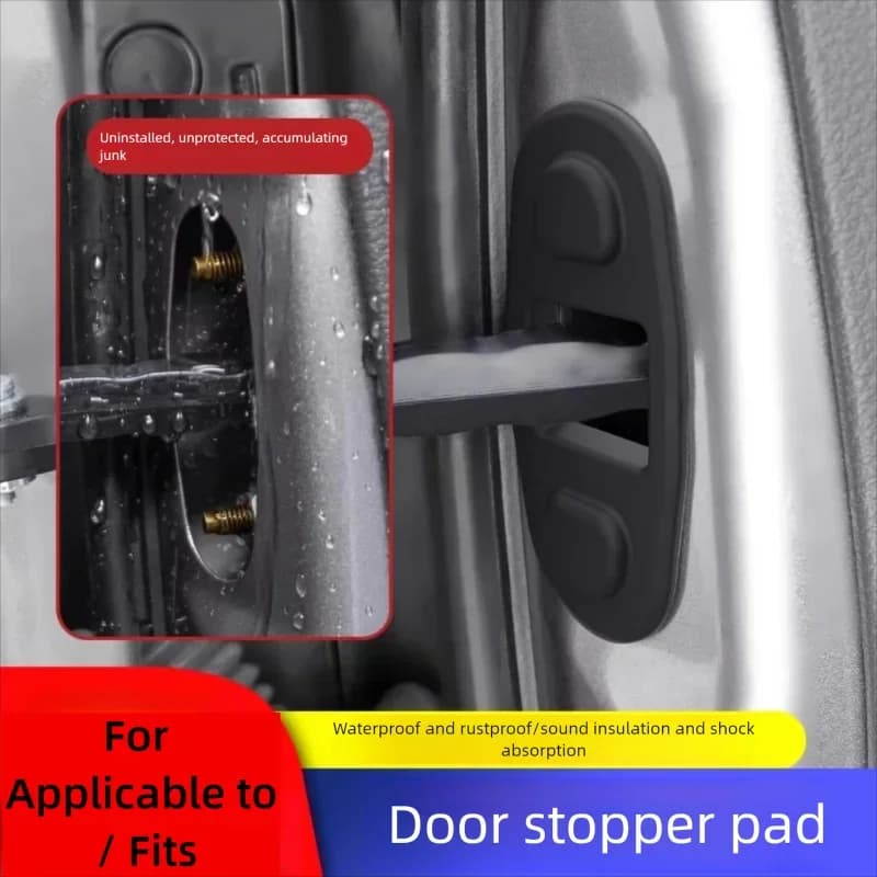 For Toyota Sienna Granvia Front Door Stopper Waterproof Cover Car Modification Accessories
