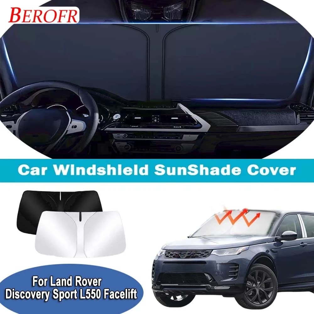 For Land Rover Discovery Sport L550 Facelift 2020-2025 Car Windshield Sunshade Cover Front Window Sun Shade Heat Insulation