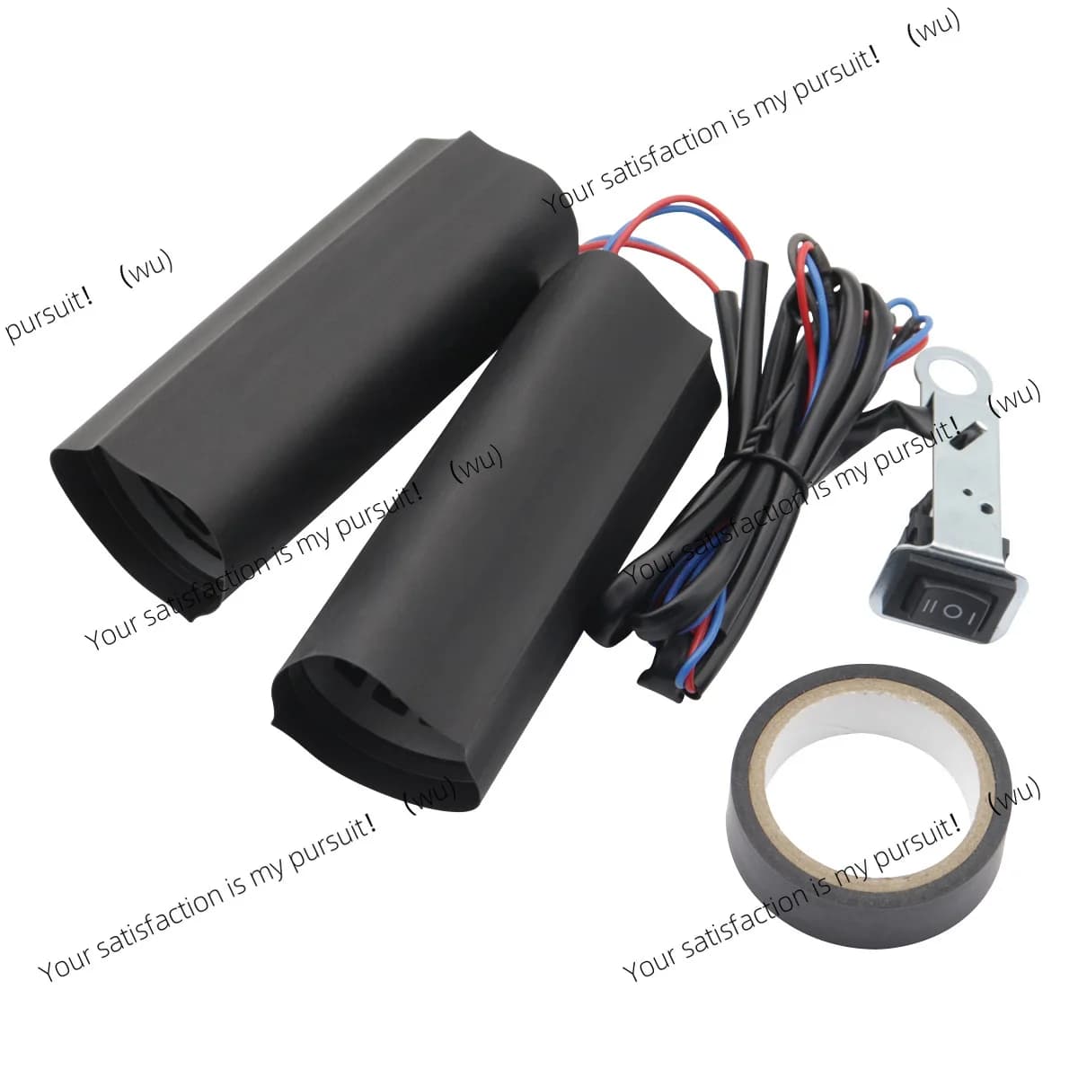 Winter 12v motorcycle electric heating handle gloves/adjustable high and low temperature electric heating cold-proof handle