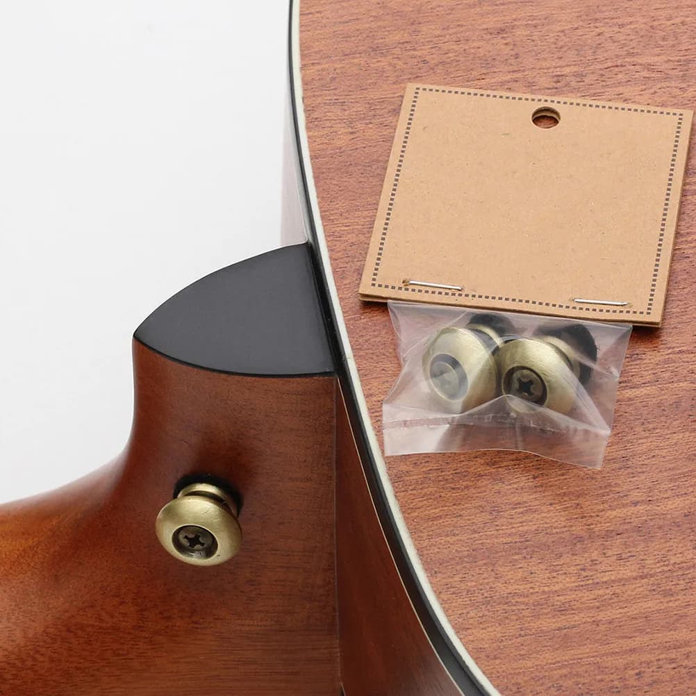 4Pcs Small Strap Fixator Buckle for Guitar Ukulele Electric Guitar Belt Stabilizer High Quality Easy Install Music Instrument