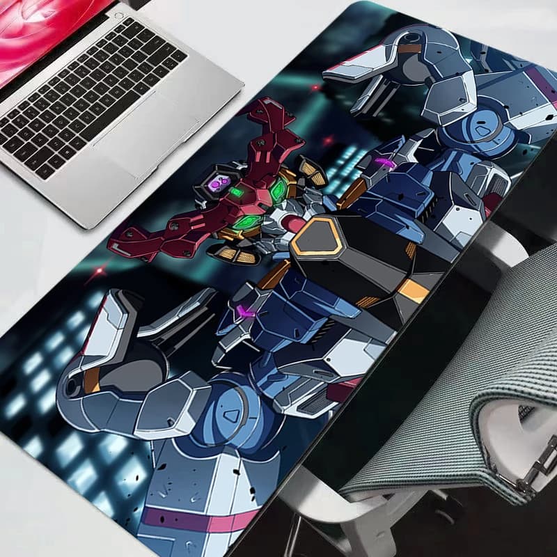 Tappetino per mouse Mobile Suit Gundam Game 900x400 in gomma per mini PC, tastiera, laptop, computer, tappetino da scrivania, accessori da gioco, mousepad