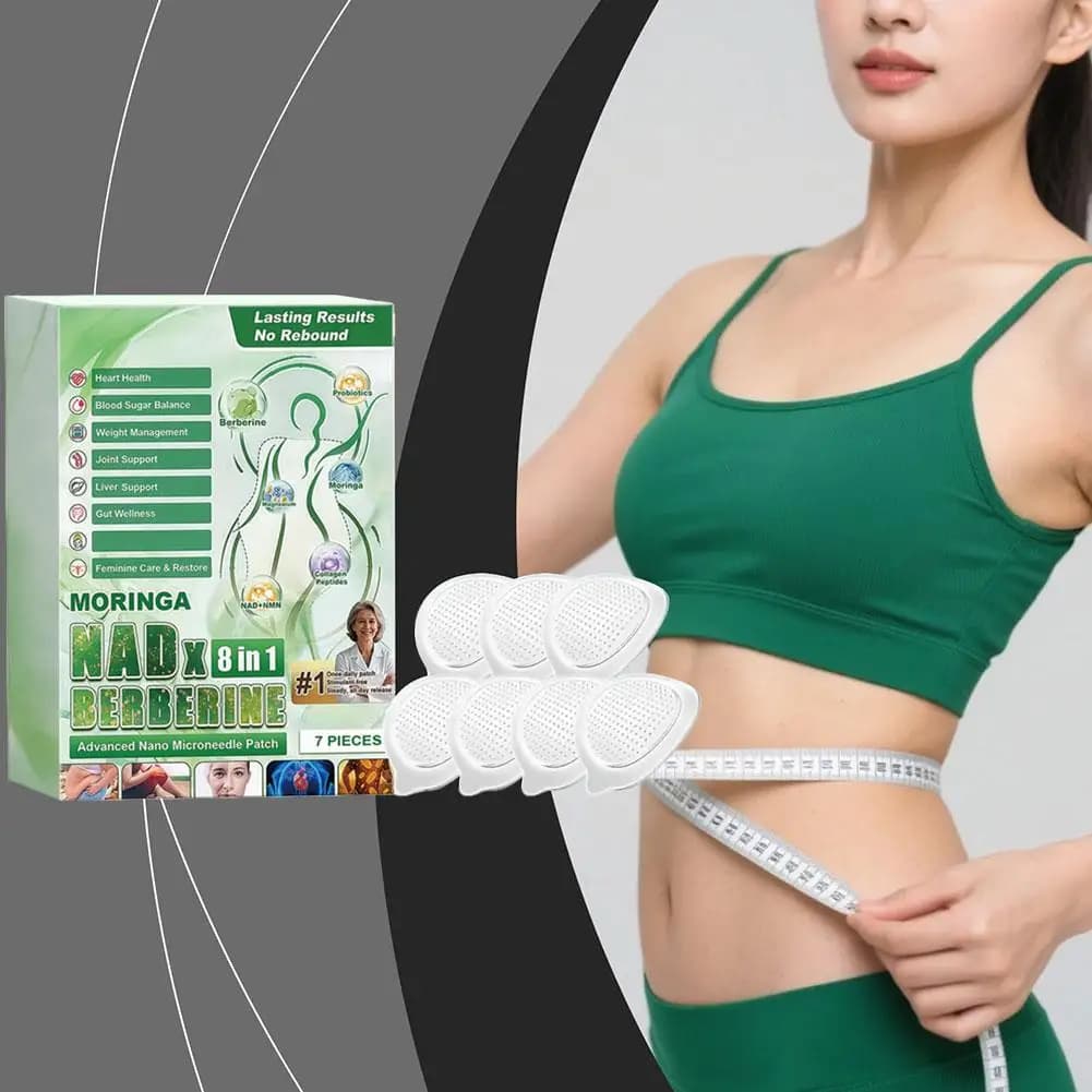 Patch Slimming with Micro Needles Nano 2026 Updated, Wall decal Natural Modeling Delicate on Skin for Daily Weight Control and Body Care