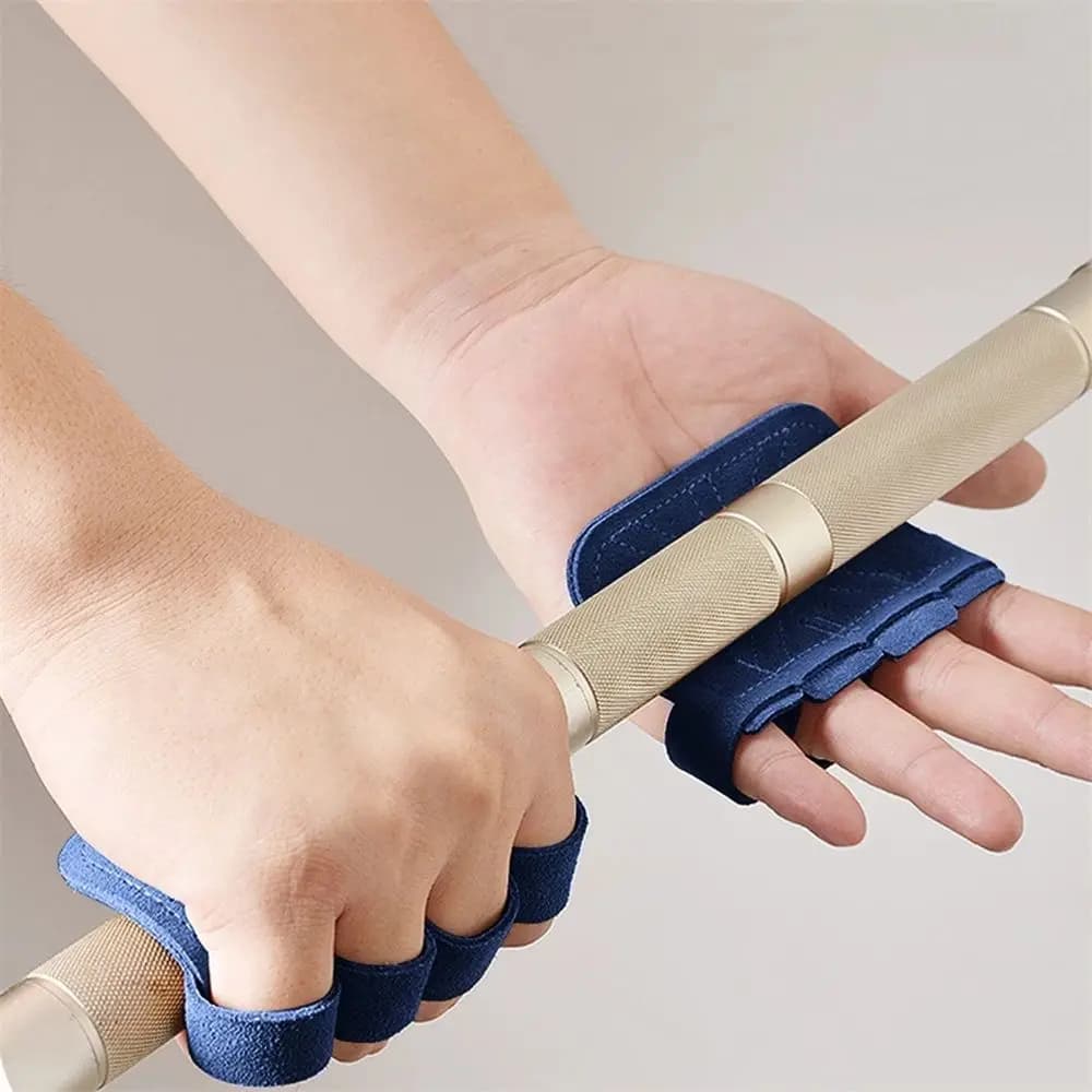 1 Paio di Guanti Protecttivi per Sollevamento Pesi, Bodybuilding, Trazioni, Allenamento con Manubri, Impugnatura per Palestra
