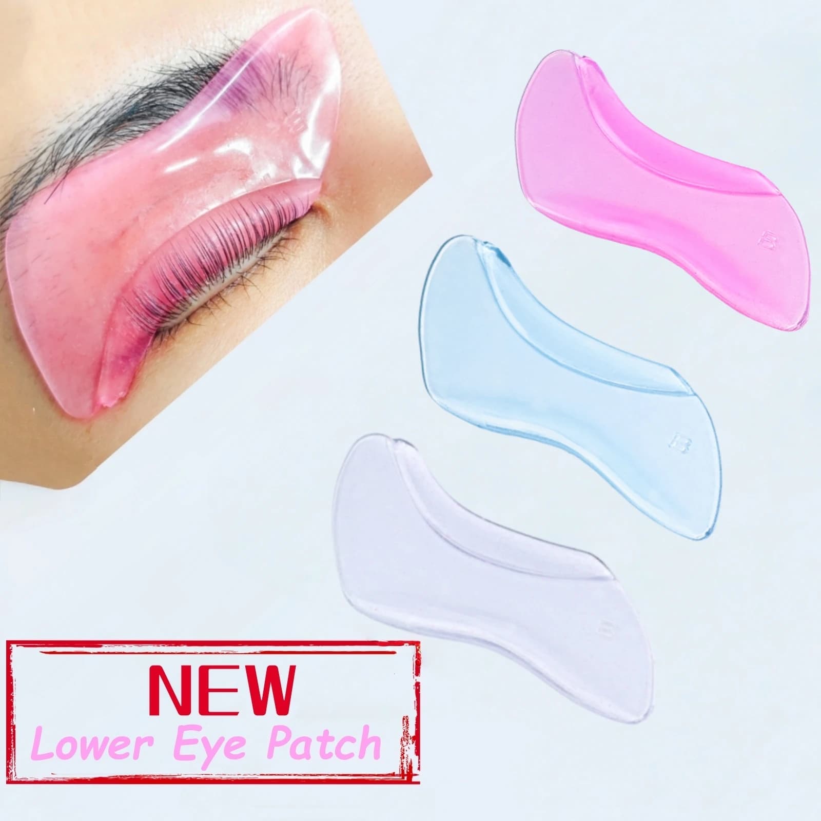New Silicone Pad Libeauty for Lash Lift, Permanent Eyelash Shield, 3D Eyelash Lifting Accessories, Makeup Tool and Eyelash Care