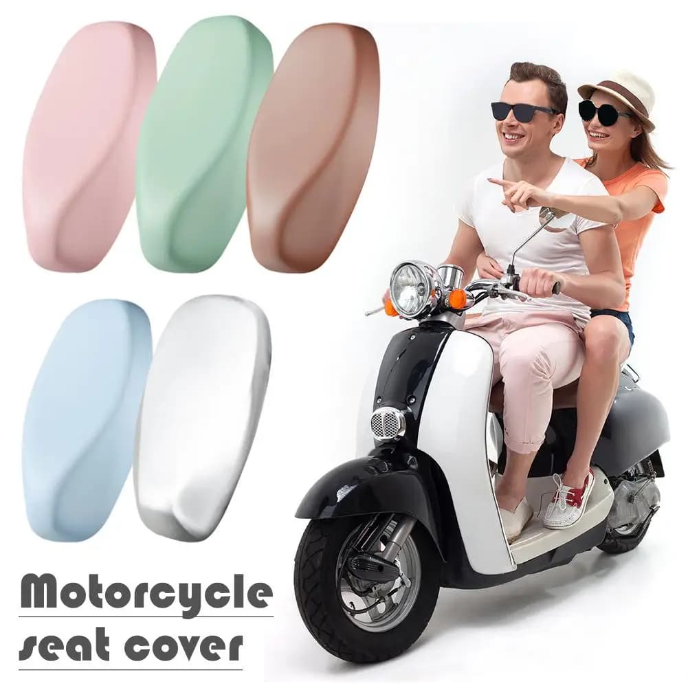 Coprisedile universale per moto Protezione solare antipolvere impermeabile Coprisedile per scooter per moto Protezione per sedile in pelle PU