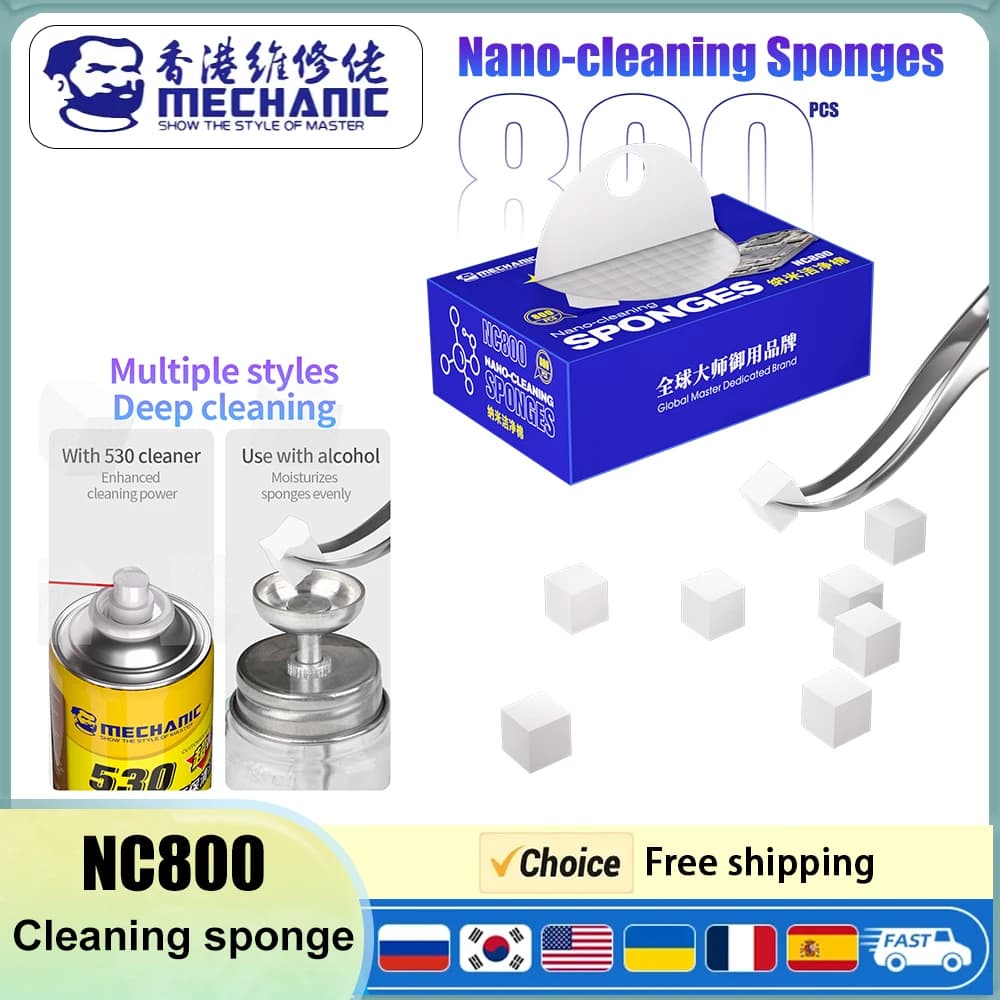 Mechanical nanopulents Cotton for professional electronic cleaning for keyboards PCB motherboards and precision components
