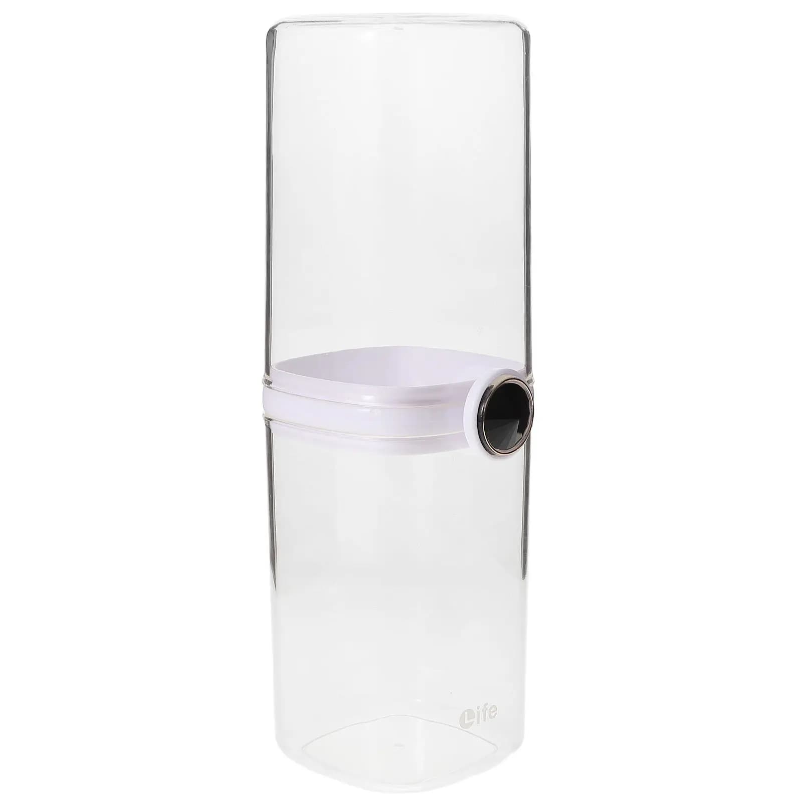Scatola Trasparente per Spazzolino da Viaggio, Portaspazzolino in Plastica, Contenitore Multiuso, Porta Dentifricio, Tazza Portatile da Viaggio