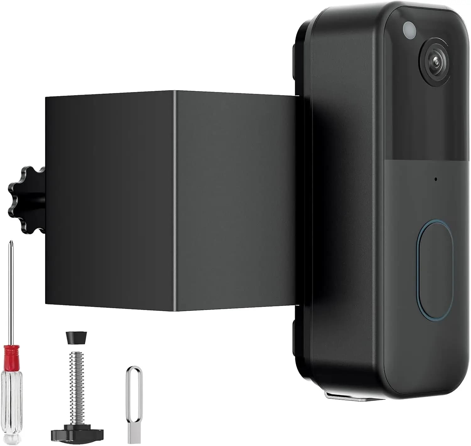 Supporto per campanello senza foratura per Blink Video Doorbell (1a e 2a generazione) - Antifurto, facile da installare