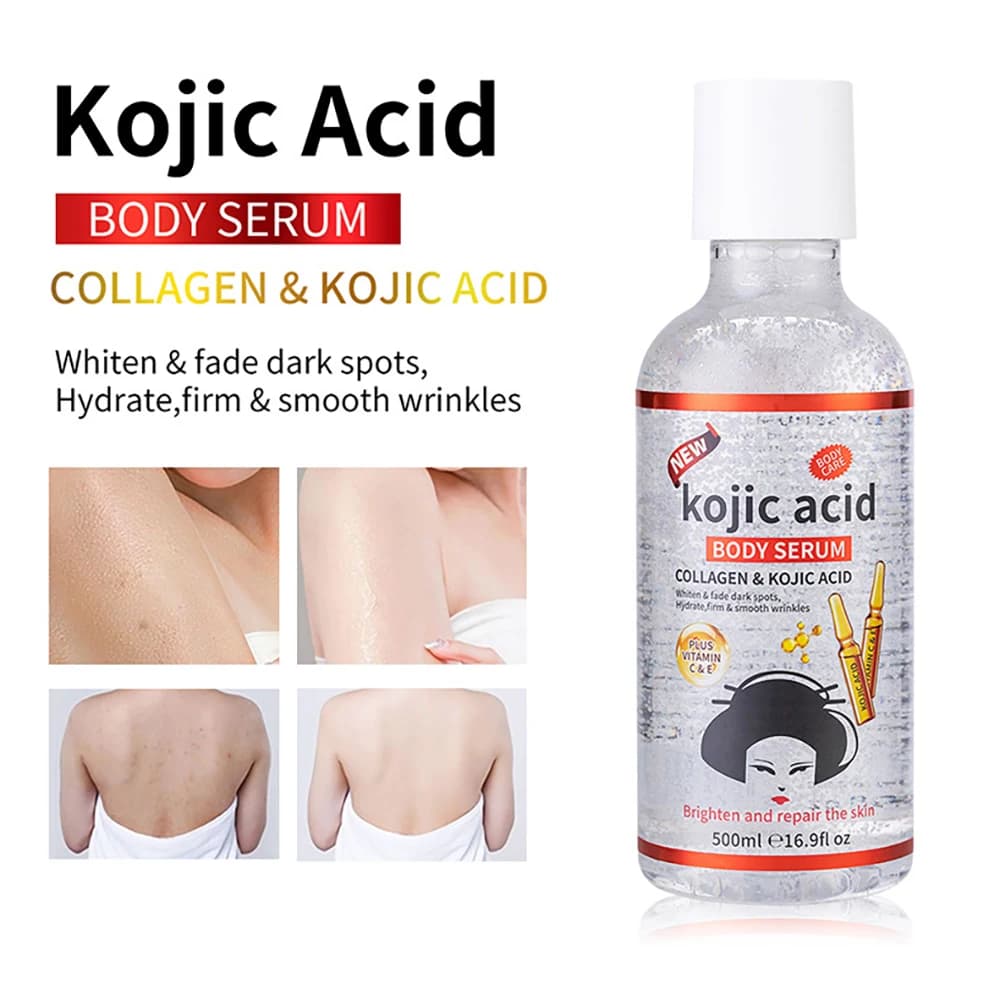 Vitamin C AHA Essence Original Liquid Siero Face Bright Hydrating Curcuma Repair Anti Aging Lifting Skin Care 500ml