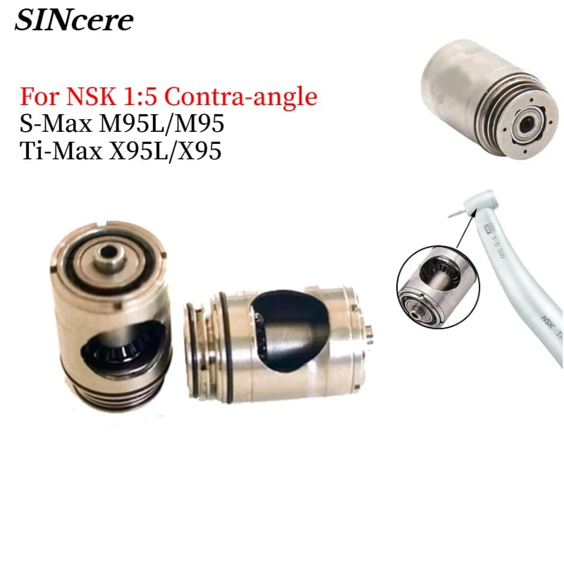 Rotore per Cartucce Dentali per Manipolo NSK 1:5 S-Max M95L / M95 Ti-Max X95L/X95 Ti-Max Z95/Z95L Accessori per Manipoli Odontoiatrici