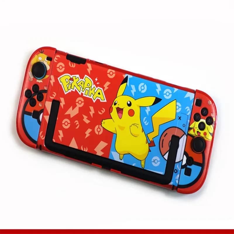 Custodia protettiva per Switch 2 (2025), simpatica protezione rigida in TPU Picacho, antigraffio, assorbimento degli urti per Nintendo Switch 2