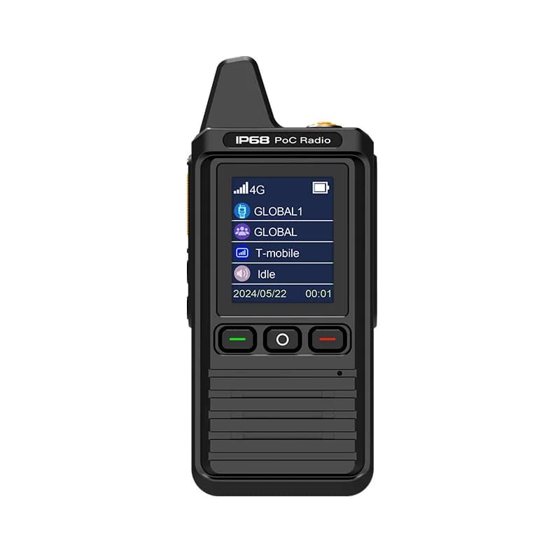 BinQi BQ-F1 POC 4G LTE 5000 km Walkie Talkie portatile GPS Piattaforma PTT Comunicazione globale portatile Radio wireless IP68
