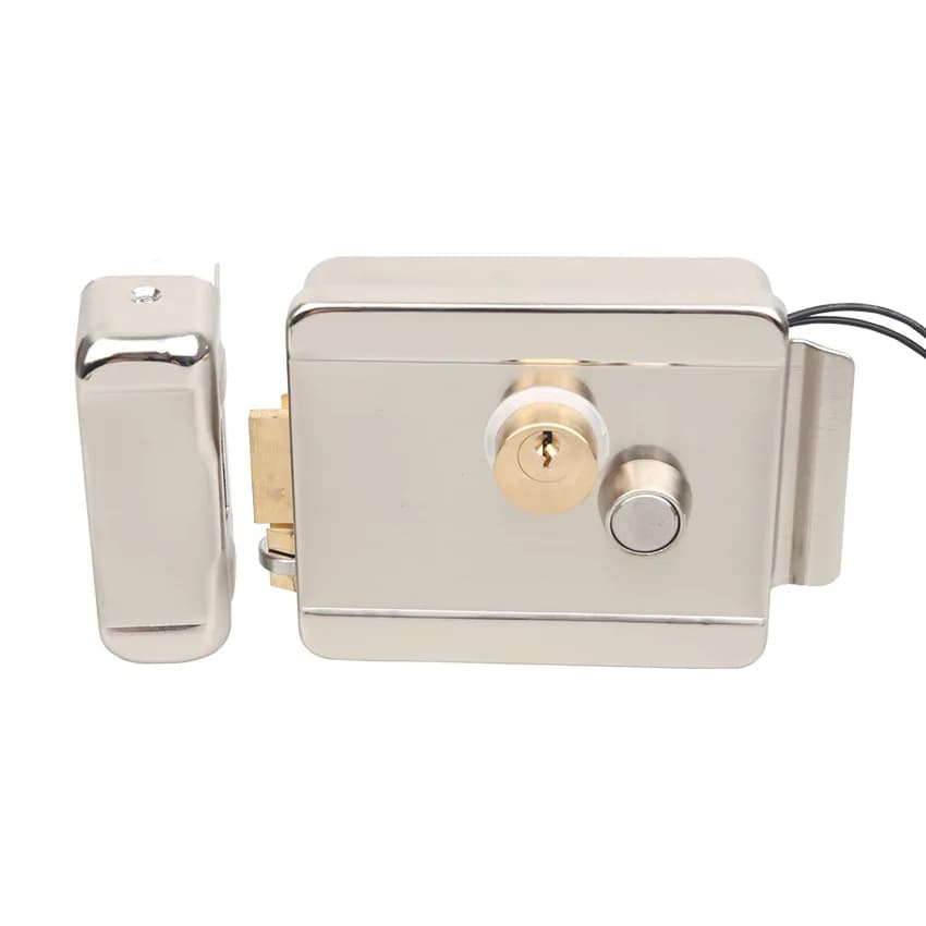 Serratura elettronica Controllo accessi Serratura magnetica elettrica DC 12V Forza di tenuta serratura elettrica per sistema citofonico campanello video