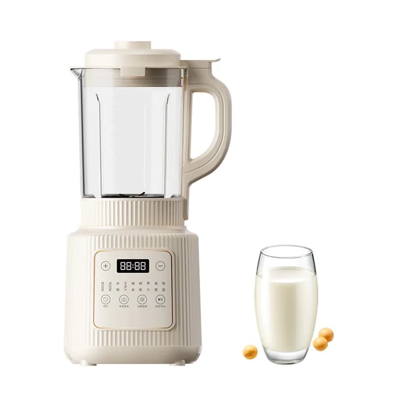 Frullatore Touch Screen Senza Filtro per Uso Domestico, Completamente Automatico, con Riscaldamento Intelligente, per Latte di Soia e Succhi, per Uso Transfrontaliero