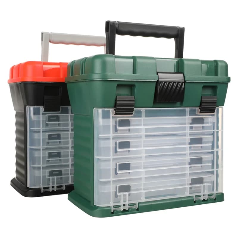 Wholesale Fishing Equipment Box Spot Portable 5 Layer Seat Esche Box Fishing Tool Box
