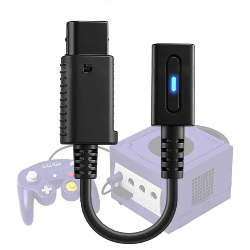Cavo di Ricarica USB-C da 12cm 45W PD per Console NGC, Cavo di Alimentazione per Nintendo Gamecube