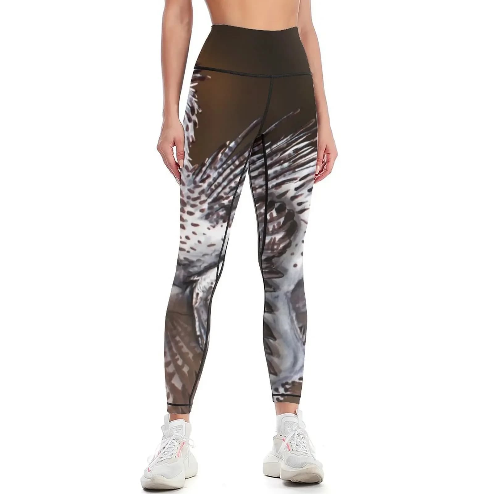 Leggings Velociraptor Reconstruction Leggings da donna per fitness, jogging e allenamento. Pantaloncini da allenamento. Leggings da donna.