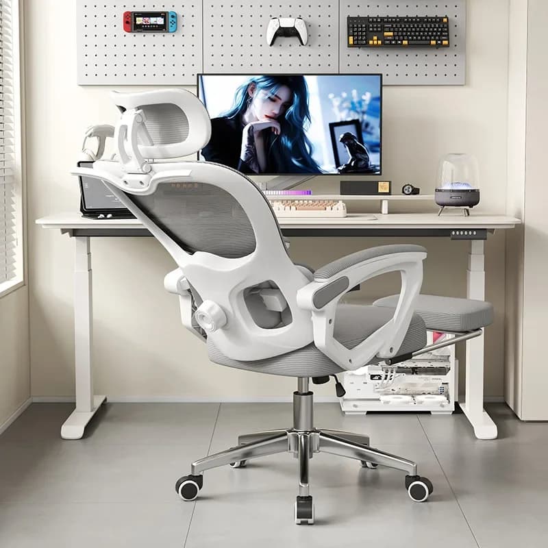 Comfort Long Sitting Nap Dual Use Backrest Gaming Chair Ergonomic Lumbar Support Office Chair Home Gaming Chair Office Chair