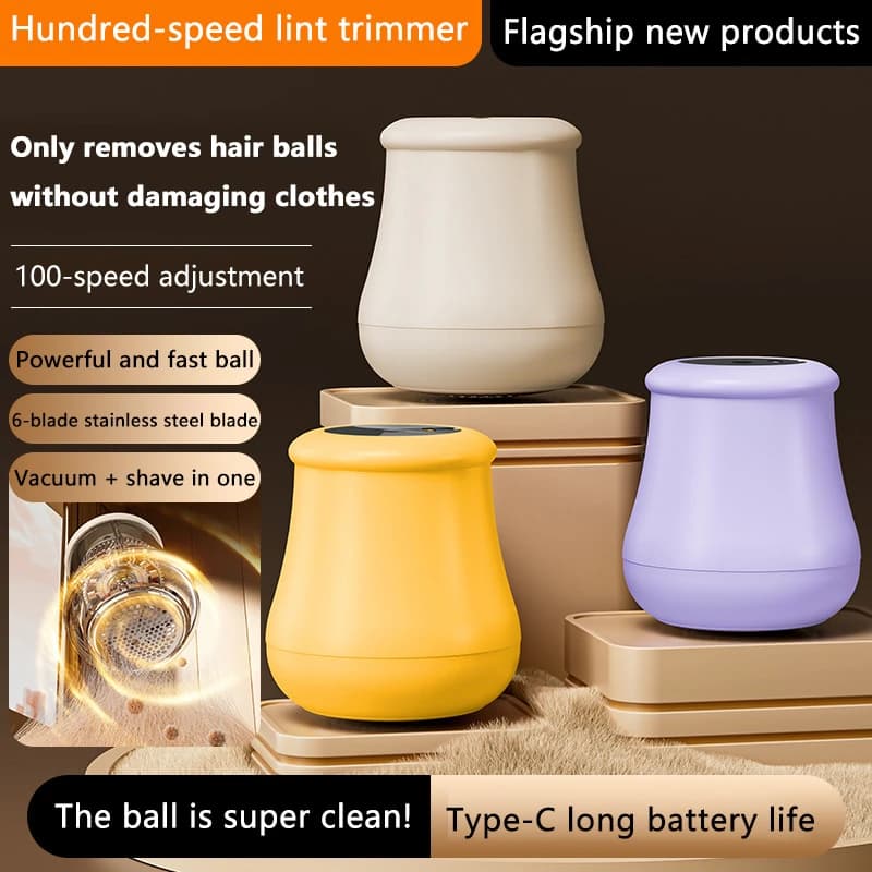 Electric Fabric Shaver Lint Remover Sweater Defuzzer Rechargeable Clothes Fuzz Remover Pill Removal Tool Portable Home Appliance