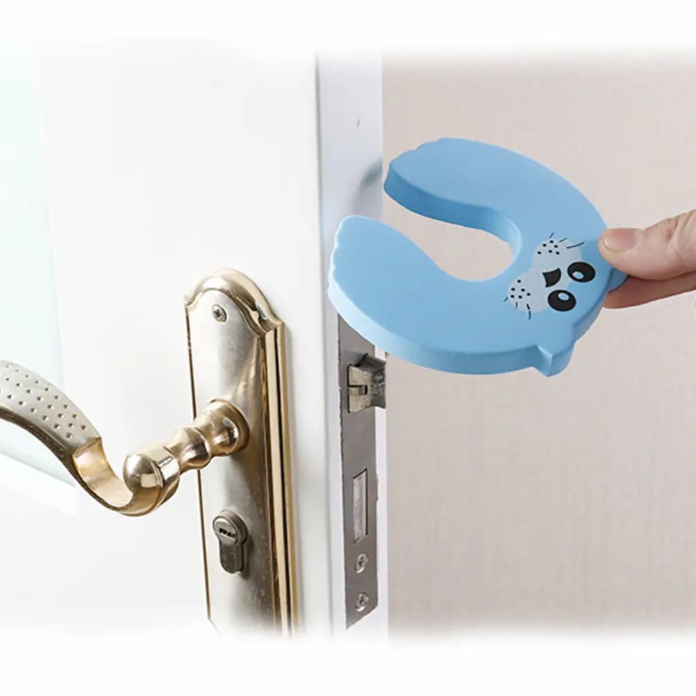 20 Pezzi Fermacancello Anti-Collisione, Design Semplice per Protezione Dita Bambini, Fermo Porta di Sicurezza per Neonati