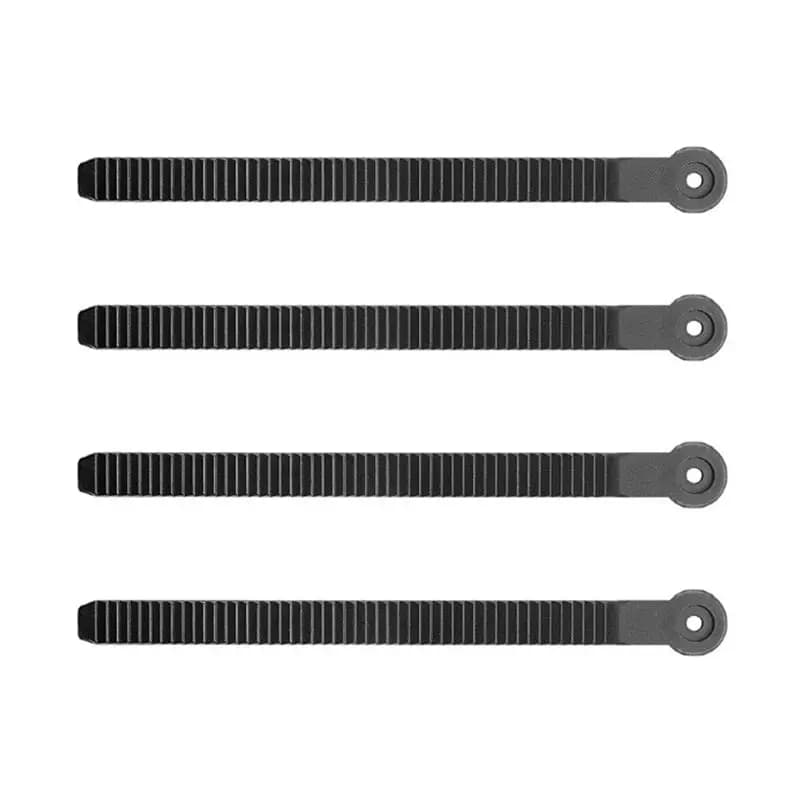 Y67A-4Pcs Cinghia per caviglia da snowboard con viti, cinghia per fissaggio scarponi da sci e pattini da ghiaccio, facile da installare e da usare