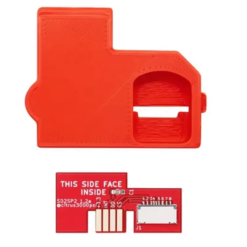 Consegna in 24 ore Supporto per copertura SD2SP2 stampato in 3D per adattatore per lettore di schede MicroSD SD Load SDL per console di gioco NGC Gamecube