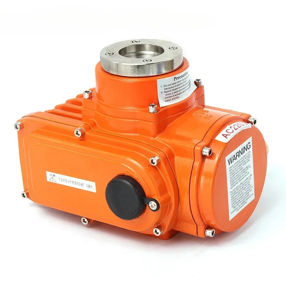 Attuatore elettrico con valvola antideflagrante manuale AC220VAC380V regolatore di regolazione dell'interruttore valvola a sfera/farfalla