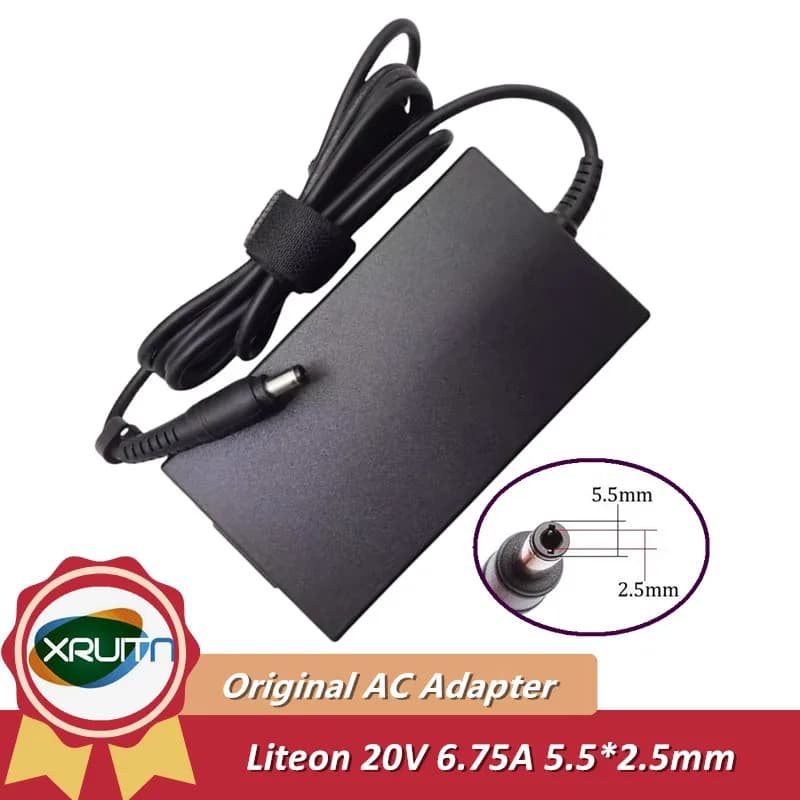 OEM LITEON 135W PA-1131-76E 20V 6.75A 5.5*2.5mm Adattatore Per Kensington SD4700P Docking station universale USB-C e USB3.0 K38240