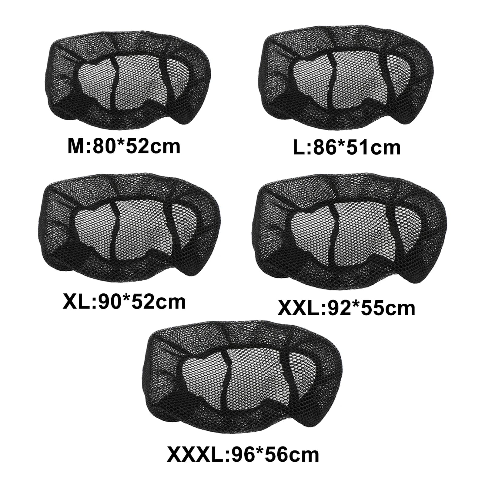 Topteng Network Cover for Universal Heat Resistant Network Seat for Motorcycle Scooter Accessories Motorcycle XXXL