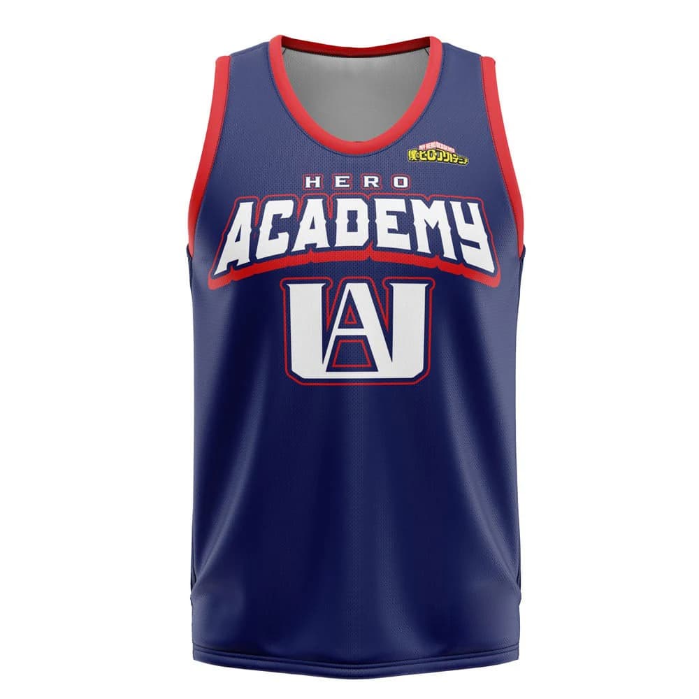 Bandai School Class 1-A Uniform Basket Mesh My Hero Academia Anime Adult Children's vest Summer Fast drying Comfortable Light