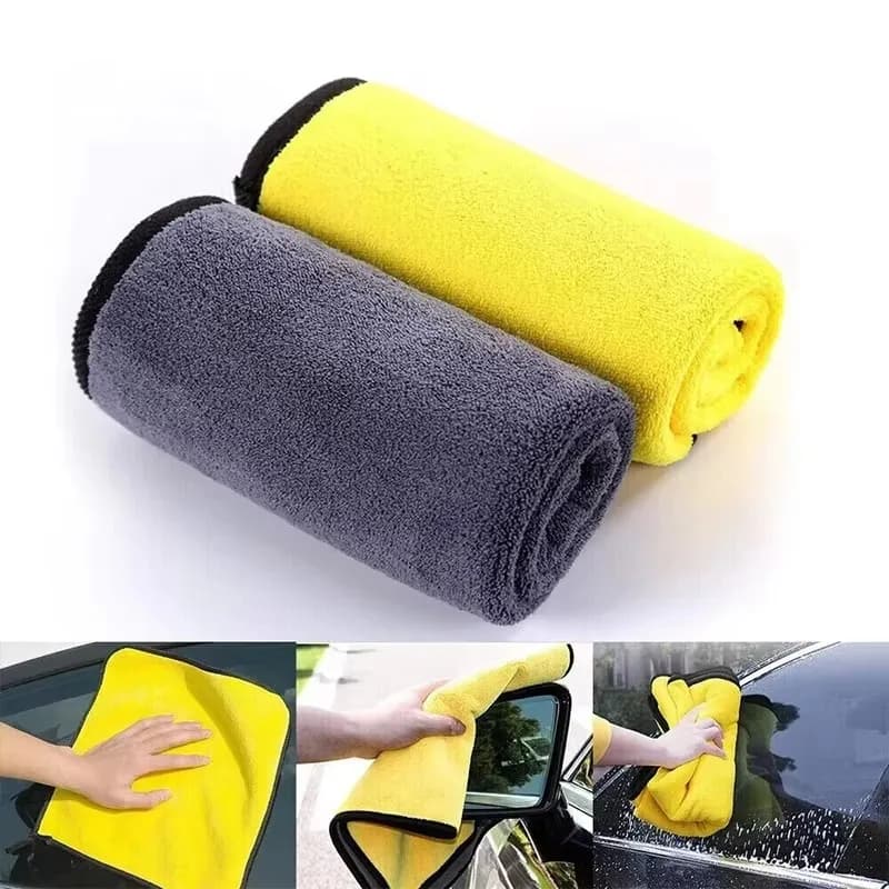 5/10/15/20pcs 30x30/60CM Lavaggio Auto Asciugamano In Microfibra Auto Pulizia Asciugatura Panno Orlatura Auto Cura Panno Dettagli Asciugamano di Lavaggio Auto