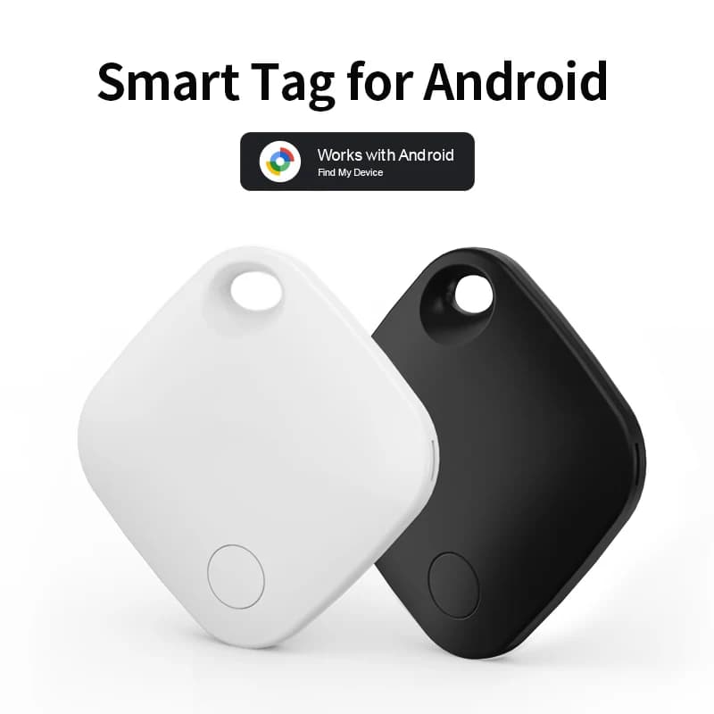 Smart Tags Android for Google Find Hub, Powerful Sound 90dB, Replaceable Battery, Bluetooth Anti-Smarriage Keys, Bag, Wallet