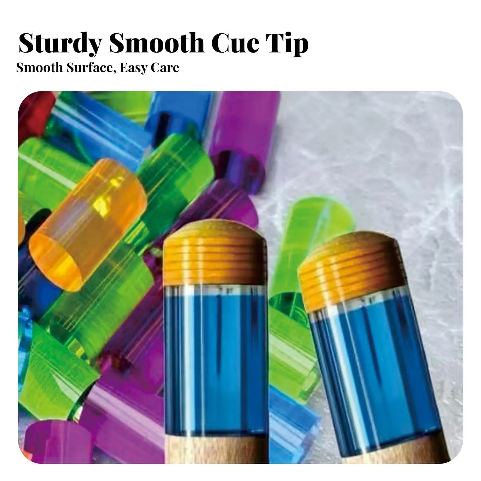 PAAM Billiard Cue Ferrule for Pool Stick Tip Replacement Durable Cue Repair Part Billiards Accessory for Table Game Room