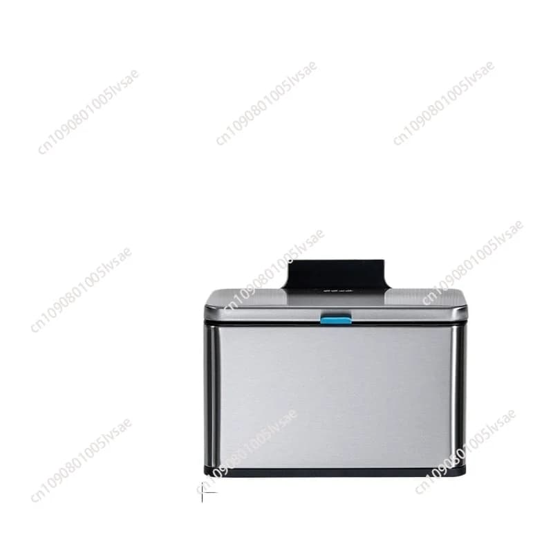 Cucina appesa pattumiera in acciaio inox per uso domestico appeso a parete cucina creativa porta dell'armadio dei rifiuti appeso a parete con coperchio