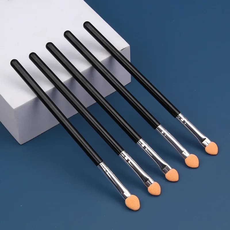 Hot 1/5/10PC Shade Brush Double Face Sponge Set Nylon Brushes for Cosmetic applicator makeup