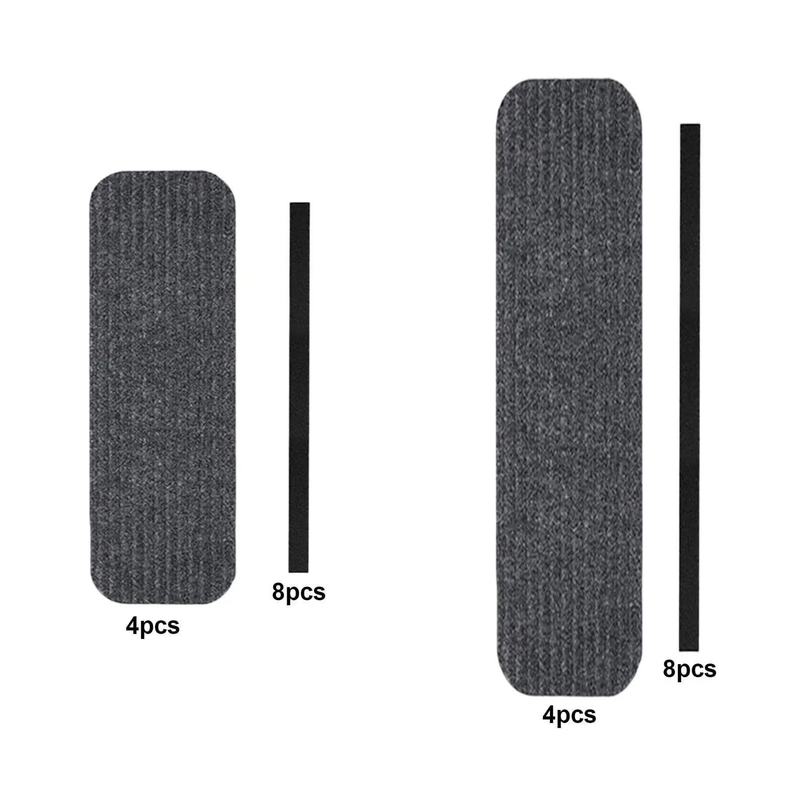 4x RV Step Rugs RV Step Carpet Non Slip Tough RV Accessories Washable RV Step