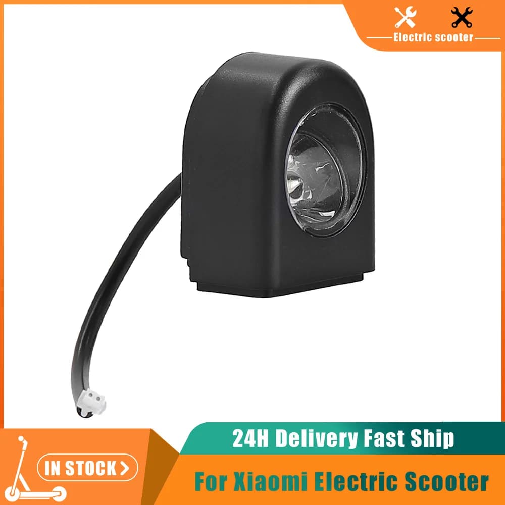 Lampada per faro per scooter elettrico Lampada frontale a luce LED Sostituisci per Xiaomi M365 Lampada frontale impermeabile Torcia frontale a LED Parte