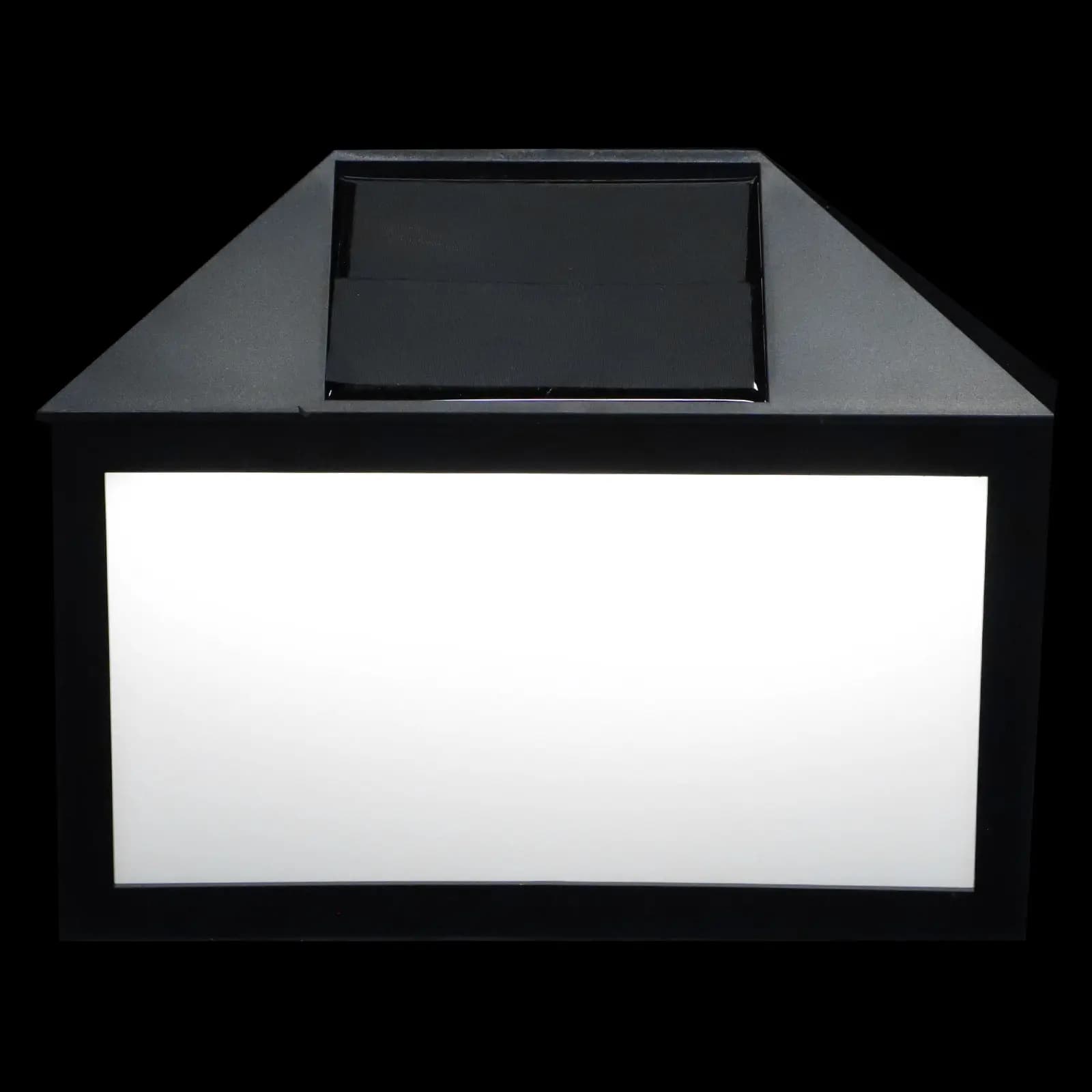 Set di 1 targa solare con numero civico, in ABS ad alte prestazioni, illuminata a LED, da parete, per esterni, decorazione notturna
