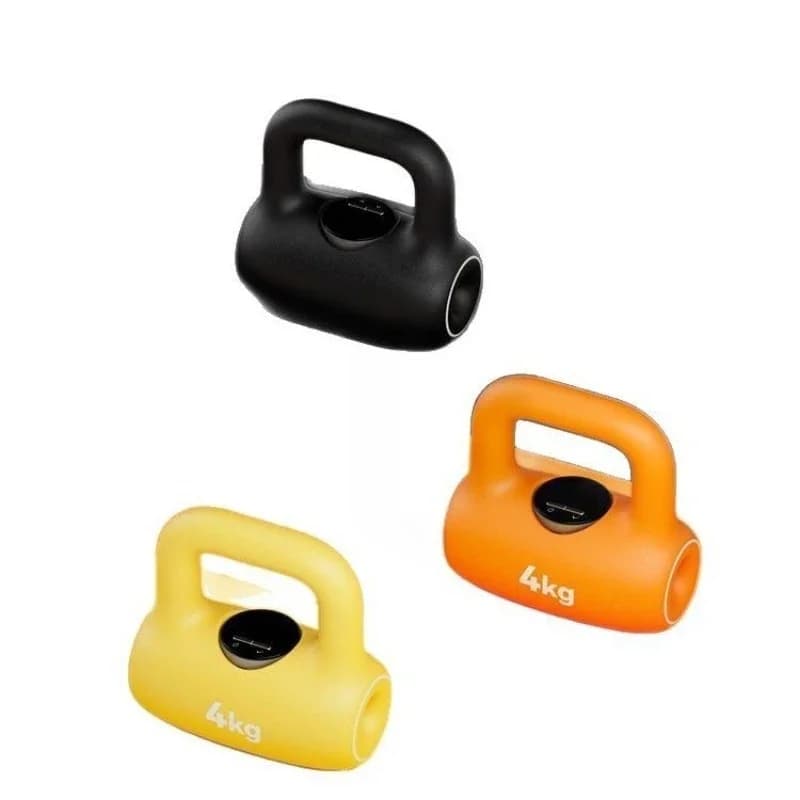 Smart Kettlebell, 6 kg cast iron kettlebell for women's home fitness to reduce fat and slim belly to lose weight and shape