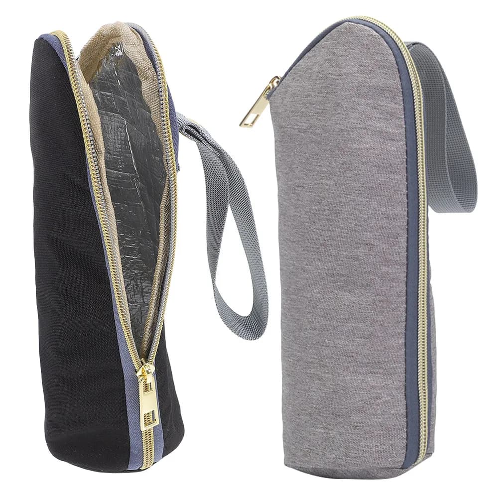 2Pcs Baby Bottle Carrier Bag Insulated Milk Sleeve for Comfortable Feeding on The Go Baby Bottle Insulation Sleeve