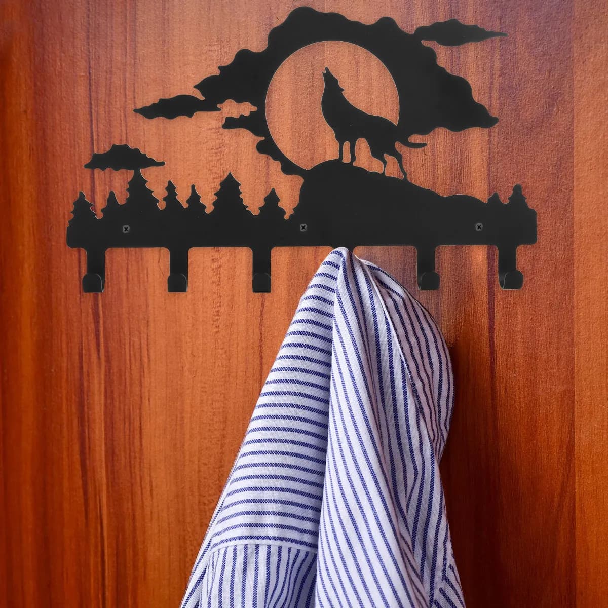 Kitchen Wall Decor Hooks for Hanging Hangers Clothes Towel Cooling Farmhouse Coat Industrial Style Backpack Rack