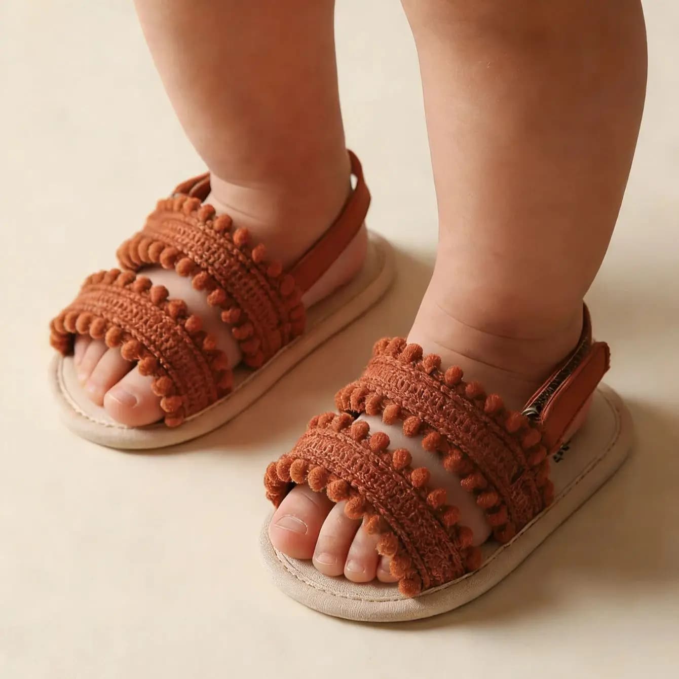 Sandali estivi per bambine, scarpe da esterno per i primi passi, scarpe estive per bambini piccoli