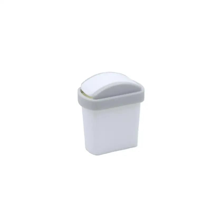Nuovo Mini Cestino con Coperchio Ribaltabile, Modellino in Miniatura per Scenari, Accessori per Casa delle Bambole, Simulazione Mini Bidone della Spazzatura
