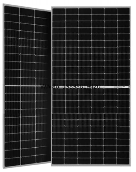 "Pannello solare Jinko N ad alta efficienza da 585 W con copertura frontale in vetro e tecnologia a semicella"
